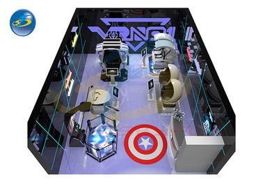 Pièce Game Center d'arcade de simulateur du parc à thème 9D VR de réalité virtuelle de petite entreprise