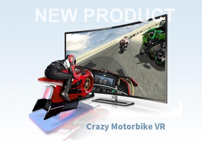 Haute technologie de course de réalité virtuelle voiture 4 axes + course sur simulateur