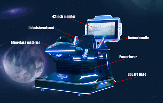 Le simulateur de vol VR 9D de SKYFUN offre une expérience de vol très immersive et réaliste.