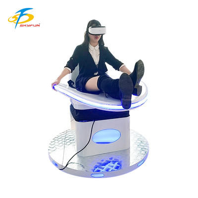Simulateur de cinéma VR FUN Dinosaur - 1 place - Expérience de réalité virtuelle immersive avec lunettes DPVR E3-S, 55 jeux VR, effets sonores de dinosaures, châssis personnalisé pour arcades, centres commerciaux, parcs à thème et divertissement C