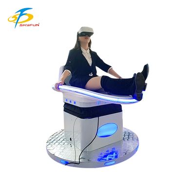 Simulateur de cinéma VR FUN Dinosaur - 1 place - Expérience de réalité virtuelle immersive avec lunettes DPVR E3-S, 55 jeux VR, effets sonores de dinosaures, châssis personnalisé pour arcades, centres commerciaux, parcs à thème et divertissement C
