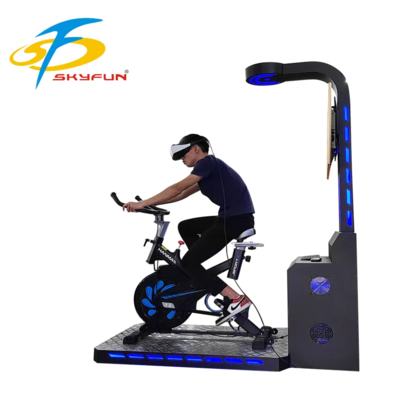 Simulateur de conduite équipement de fitness VR simulateur de vélo VR Chine fabricant de vélo VR SKYFUN
