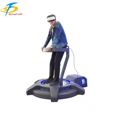 Machine à secouer VR – Simulateur VR compact avec plateforme vibrante, écran tactile 22 pouces, plus de 100 vidéos VR