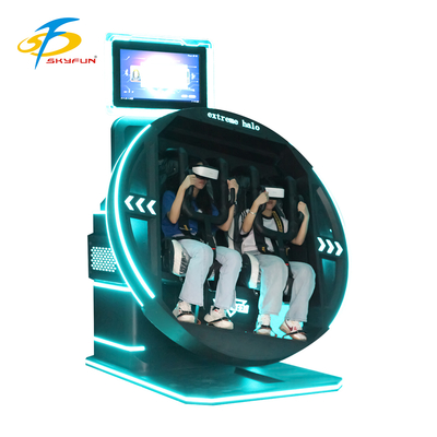 360 Extreme Halo VR Simulator – 360° Full Rotation, 30+ Games, 4K Headset, High ROI