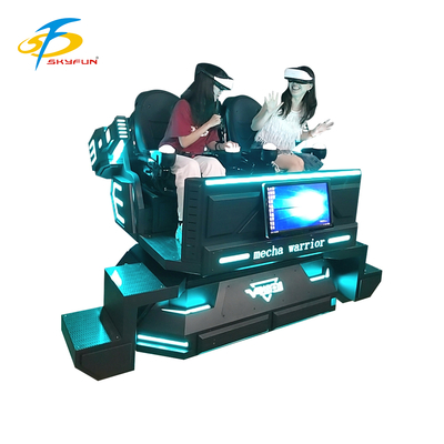 9D VR Mecha Warrior Simulator – Double Seat VR Cinema with Dynamic Motion, Special Effects, and Immersive Combat for VR Arcades & Game Centers