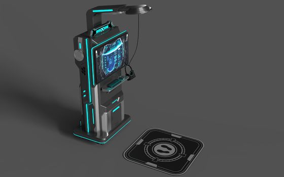 Simulateur de tir VR partageant la réalité virtuelle. Autoservice à la pièce, système Android, balade de tir VR à bas prix, lunettes de pistolet Pico et moniteur 32 pouces.