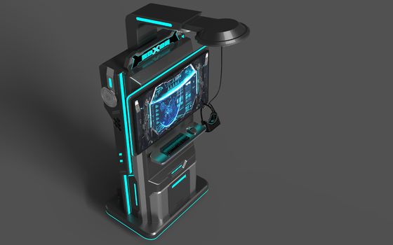 Simulateur de tir VR partageant la réalité virtuelle. Autoservice à la pièce, système Android, balade de tir VR à bas prix, lunettes de pistolet Pico et moniteur 32 pouces.