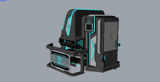 Simulateur VR 2 places Étoile Rotative Amusante | Rotation infinie à 360°, Design compact, 20 jeux avec effets spéciaux, Lunettes DPVR E3S & Moniteur 32 pouces – Fabricant SKYFUN