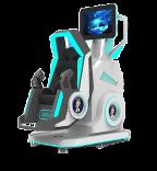 Simulateur VR 360° Rotatif Étoile Amusant 1 Place | Rotation Infinie, Design Compact, 20 Jeux avec Effets Spéciaux, Lunettes DPVR E3S & Moniteur 32 pouces – Fabricant SKYFUN