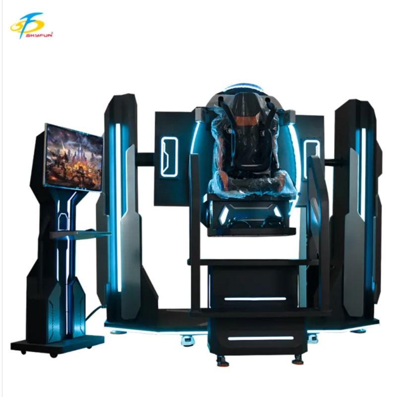 720° VR Simulateur de jeu en solo avec inversion de jeu d'étoiles ️ Rotation exclusive de 361°, large gamme de mouvement, construction premium, jeu VR immersif fluide