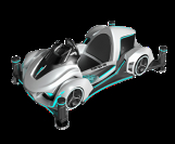 FUN 4 DOF Simulateur de voiture de course. Motion à 4 axes, ultra-grand LCD incurvé, volant Logitech G29, 5 jeux, moniteur 42 pouces