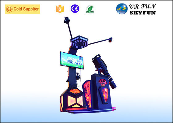 Type se reposant jeu de combat de la vidéo VR de 3D/VR Gatling de simulateur de tir du joueur simple VR