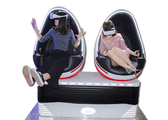 Cinéma d'oeufs de fibre de verre et de fer 9d avec l'écran tactile 22 pouces/42inch