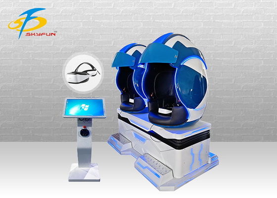 Les verres 5 de Deepoon E3 effectuent la machine de réalité virtuelle la chaise/9D d'oeufs de VR