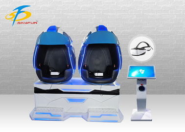 Chaise d'oeufs de réalité virtuelle de Skyfun 9D avec 91 jeux pour le club et l'aéroport