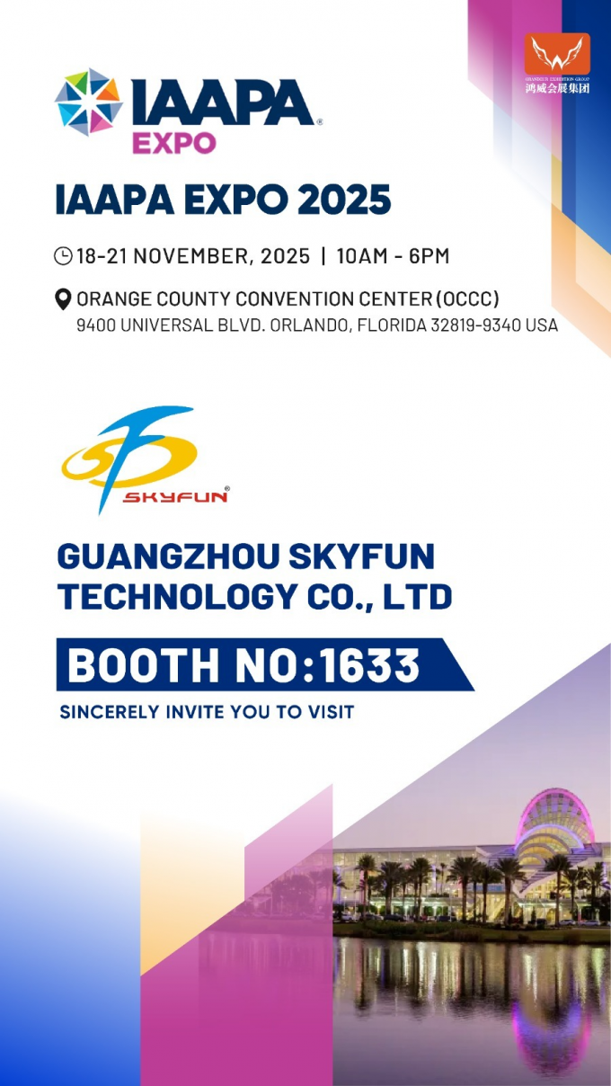 dernières nouvelles de l'entreprise IAAPA Expo 2025: Skyfun Invites You to Discover High-Revenue VR & Vending Innovations at Booth 1633 0